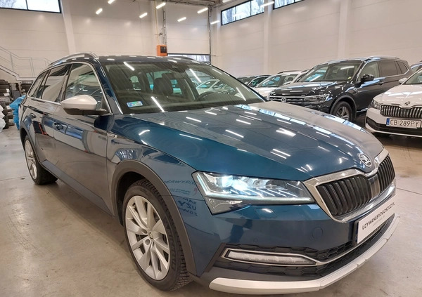Skoda Superb cena 129900 przebieg: 191385, rok produkcji 2019 z Strzelno małe 704